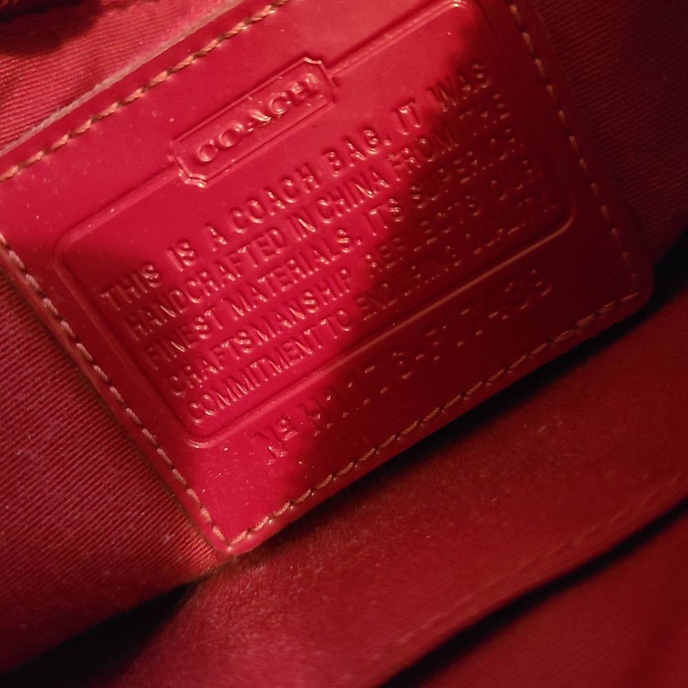 Coach Signature Print handbag - Picture 2 of 7